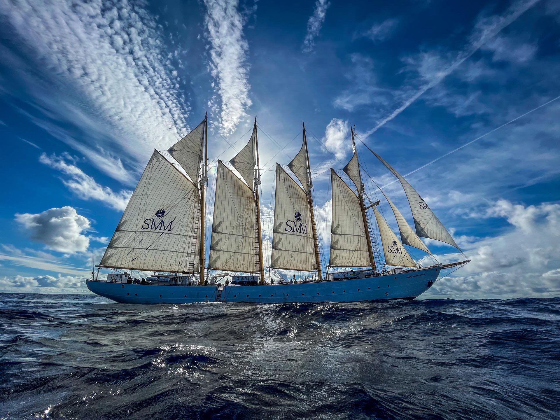 Bateau Santa Maria Manuela, visite guidée à Sète, Escale à Sète. A propos