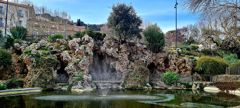 Jardin du Château d'eau, Balade Sète à pied