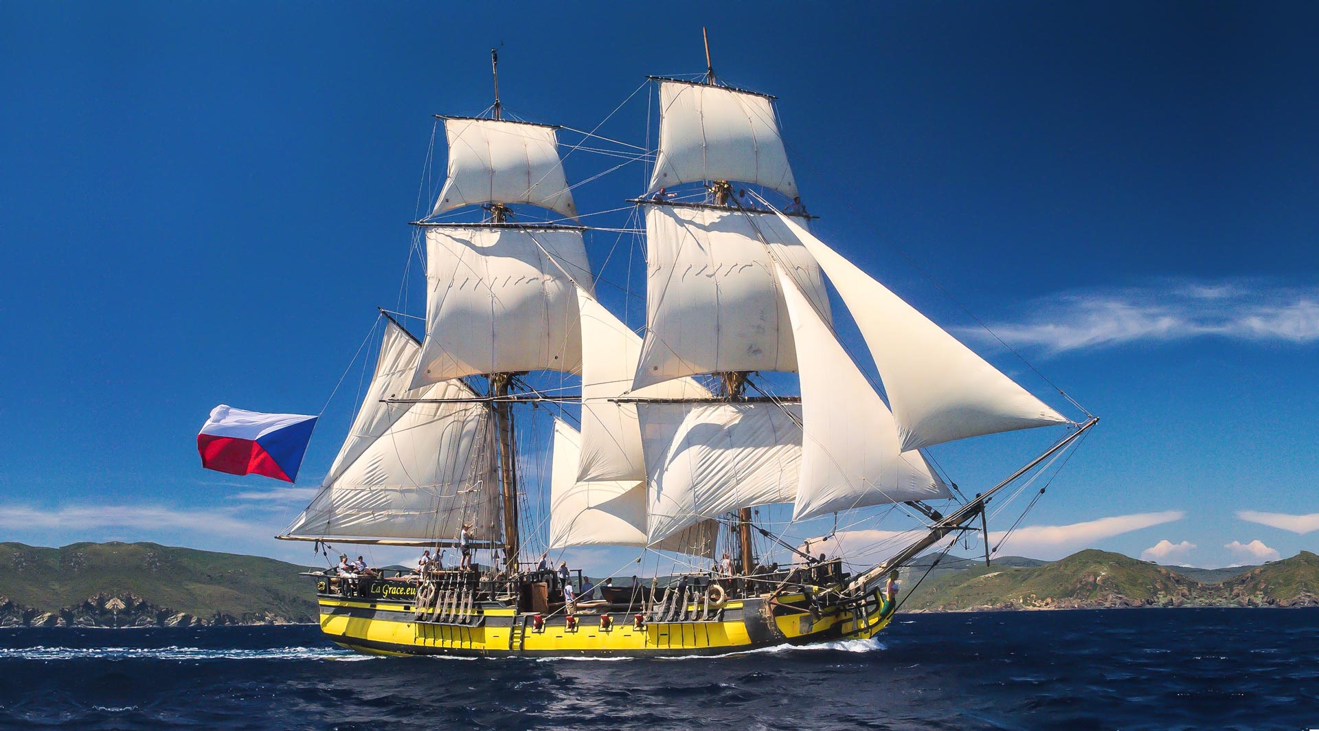 Bateau la Grace, visite guidée à Sète, Escale à Sète. A propos
