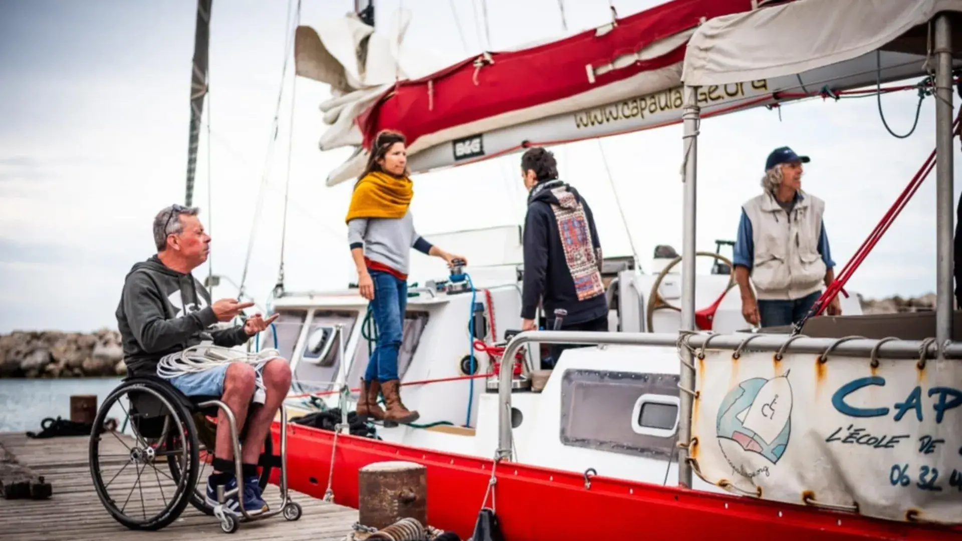 La Vadrouille en mer - Initiation à la voile